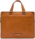 Деловая сумка The Bridge Leone Soft 063026D3/74 с отделением для ноутбука 13&amp;quot; коньячная натур.кожа