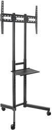 Стойка для телевизора Kromax OMEGA-15 черный 32&amp;quot;-70&amp;quot; макс.50кг напольный мобильный
