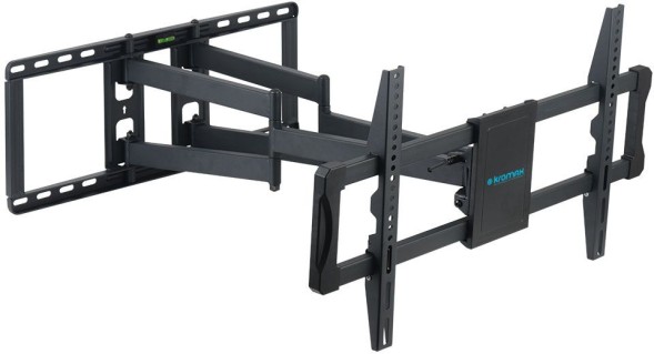 Кронштейн для телевизора Kromax ATLANTIS-70 черный 32&amp;quot;-75&amp;quot; макс.101кг настенный поворотно-выдвижной и наклонный