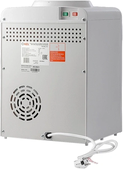 Кулер AEL TD-111 настольный электронный белый