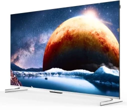 Телевизор QLED Digma Pro 65&amp;quot; Mini LED 65Q Google TV Frameless серебристый/серебристый 4K Ultra HD 144Hz MEMC DVB-T DVB-T2 DVB-C DVB-S DVB-S2 USB WiFi Smart TV