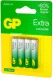 Батарея GP Extra Alkaline 24AXA21-2CRSBC4 AAA (4шт) блистер