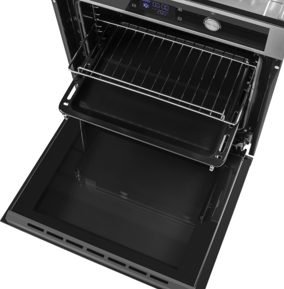 Духовой шкаф Электрический Maunfeld AEOH.749S черный/серебристый