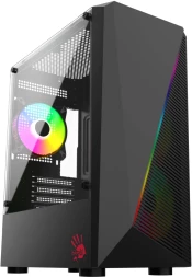 Корпус Bloody BD-CC102F черный без БП mATX 2x120mm 2xUSB2.0 1xUSB3.0 audio bott PSU