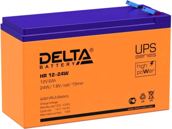 Батарея для ИБП Delta HR 12-24 W 12В 6Ач