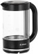 Чайник электрический Bosch TWK70B03 1.7л. 2400Вт черный корпус: стекло/пластик