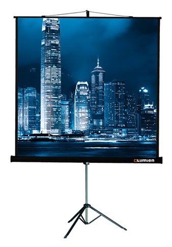 Экран на треноге Lumien 81&amp;quot; 128x171см Master View LMV-100106 4:3 напольный рулонный