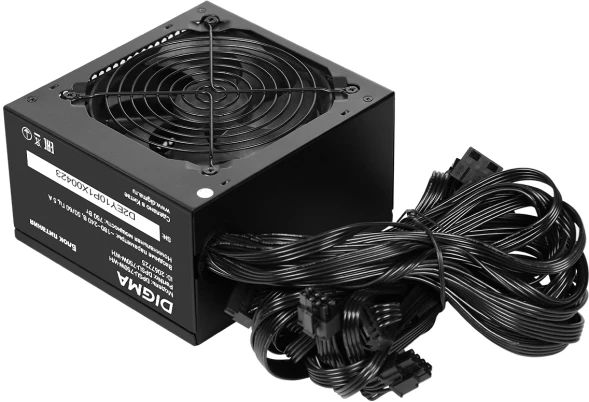 Блок питания Digma ATX 750W DPSU-750W-WH 80 PLUS WHITE (20+4pin) APFC 120mm fan 6xSATA RTL