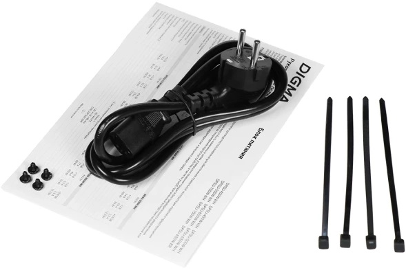 Блок питания Digma ATX 750W DPSU-750W-WH 80 PLUS WHITE (20+4pin) APFC 120mm fan 6xSATA RTL