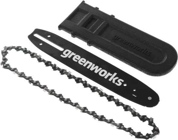 Цепная пила Greenworks G24CS25K2 аккум. дл.шины:10&amp;quot; (25cm) 1аккум. 2Ач ЗУ (2007707UA)