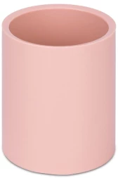 Стакан для канцелярских принадлежностей Deli ENS023 PINK Nusign круглая 83x95мм пластик розовый