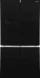 Холодильник Hitachi R-WB820VUC2 GBK 2-хкамерн. черный стекло