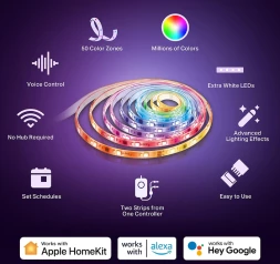 Умная светодиодная лента TP-Link Tapo L930-10 600св./м 24В 5м