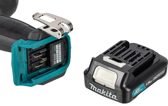 Дрель-шуруповерт Makita DF333DWYE аккум. патрон:быстрозажимной (кейс в комплекте)