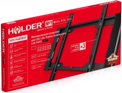 Кронштейн для телевизора Holder LCD-F4915-B черный 26&amp;quot;-55&amp;quot; макс.45кг настенный фиксированный