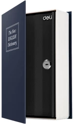 Сейф-книга Deli ET641 240x155x55мм ключевой