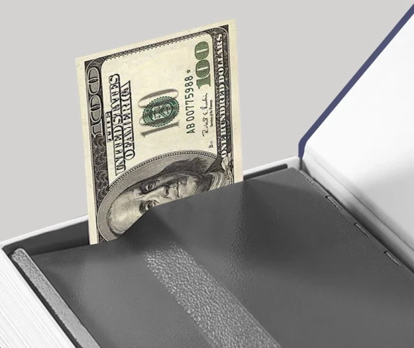 Сейф-книга Deli ET641 240x155x55мм ключевой