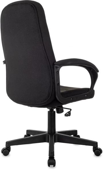 Кресло руководителя Бюрократ CH 002 Fabric черный 3C11 крестов. пластик