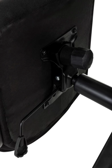 Кресло руководителя Бюрократ CH 002 Fabric черный 3C11 крестов. пластик