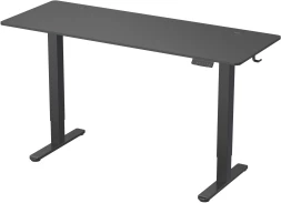 Стол для компьютера Cactus CS-EDL-BBK столешница ДСП черный каркас черный 120x71x60см