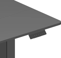 Стол для компьютера Cactus CS-EDL-BBK столешница ДСП черный каркас черный 120x71x60см