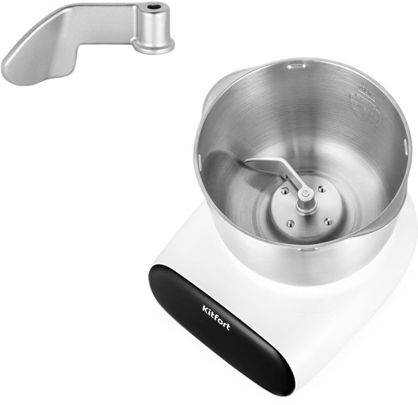 Миксер планетарный Kitfort КТ-3427 120Вт белый/черный