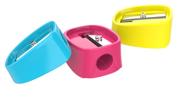 Точилка для карандашей ручная Deli ER00803 U-touch 1 отверстие пластик ассорти туба