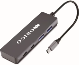 Разветвитель USB-C Origo OU3340C 4порт. черный (OU3340C/A1A)