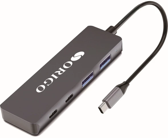 Разветвитель USB-C Origo OU3340C 4порт. черный (OU3340C/A1A)