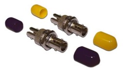 Адаптер Lanmaster LAN-ST-AM-OM3 проходн. ST 50/125 OM3 (упак.:1шт)