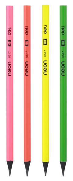 Карандаш ч/г Deli EU54700-1 HB трехгран. пластик коробка (1шт)