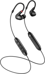 Наушники вкладыши Sennheiser IE 100 PRO Wireless 1.3м черный беспроводные bluetooth в ушной раковине (509171)