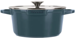Кастрюля Rondell Azul Claro RDA-1501 4.5л. d=24см (с крышкой) синий