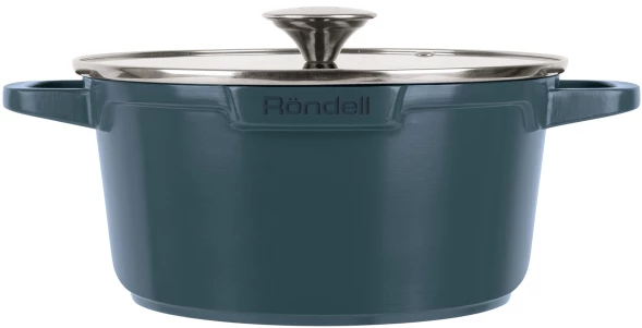 Кастрюля Rondell Azul Claro RDA-1501 4.5л. d=24см (с крышкой) синий