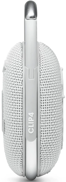 Колонка порт. JBL Clip 4 белый 5W 1.0 BT 15м 500mAh (JBLCLIP4WHT)