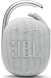 Колонка порт. JBL Clip 4 белый 5W 1.0 BT 15м 500mAh (JBLCLIP4WHT)