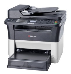 МФУ лазерный Kyocera FS-1025MFP (1102M63RU0/RUV/RU2/NX2) A4 Duplex белый