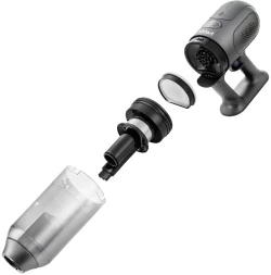 Пылесос ручной Kitfort КТ-5122 250Вт черный/фиолетовый