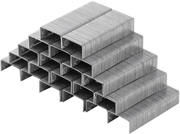 Скобы для степлера N10 Deli E0010N оцинкованные кор.карт. (упак.:1000шт.)