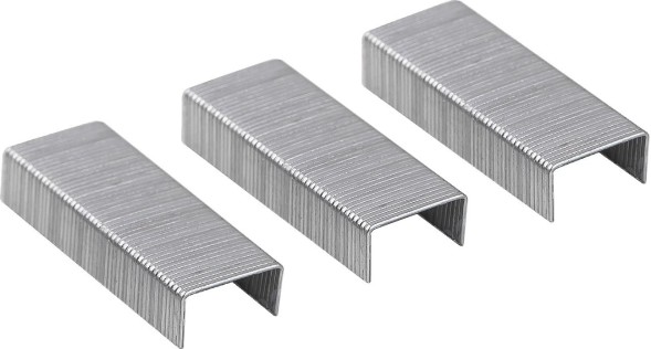 Скобы для степлера N10 Deli E0010N оцинкованные кор.карт. (упак.:1000шт.)