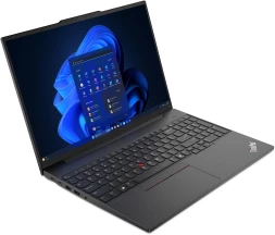 Ноутбук Lenovo ThinkPad E16 G2 Ryzen 5 7535U 16Gb SSD512Gb AMD Radeon 660M 16&amp;quot; IPS WUXGA (1920x1200) Windows 11 Pro black WiFi BT Cam (21M5S08L00)