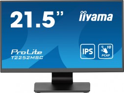 Монитор Iiyama 21.5&amp;quot; ProLite T2252MSC-B2 черный IPS LED 5ms 16:9 HDMI M/M глянцевая 250cd 178гр/178гр 1920x1080 60Hz DP FHD USB Touch 4.5кг