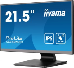 Монитор Iiyama 21.5&amp;quot; ProLite T2252MSC-B2 черный IPS LED 5ms 16:9 HDMI M/M глянцевая 250cd 178гр/178гр 1920x1080 60Hz DP FHD USB Touch 4.5кг