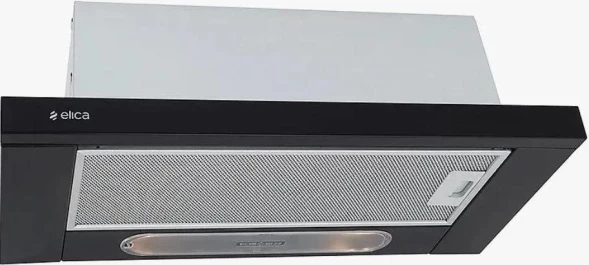 Вытяжка встраиваемая Elica Elite 14 Lux BL/A/60 черный управление: кнопочное (1 мотор)