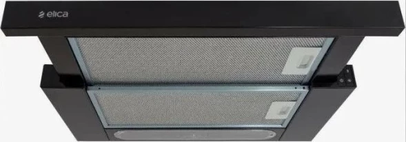 Вытяжка встраиваемая Elica Elite 14 Lux BL/A/60 черный управление: кнопочное (1 мотор)
