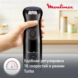 Блендер погружной Moulinex DD833810 600Вт черный