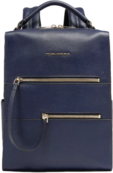 Рюкзак женский Piquadro Patricia CA6772W140/BLU темно-синий натур.кожа
