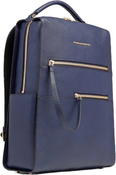 Рюкзак женский Piquadro Patricia CA6772W140/BLU темно-синий натур.кожа
