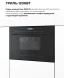 Микроволновая печь Lex BIMO 25.03N 25л. 900Вт черный (встраиваемая)
