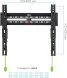 Кронштейн для телевизора Arm Media PLASMA-14 черный 26&amp;quot;-65&amp;quot; макс.50кг настенный наклон